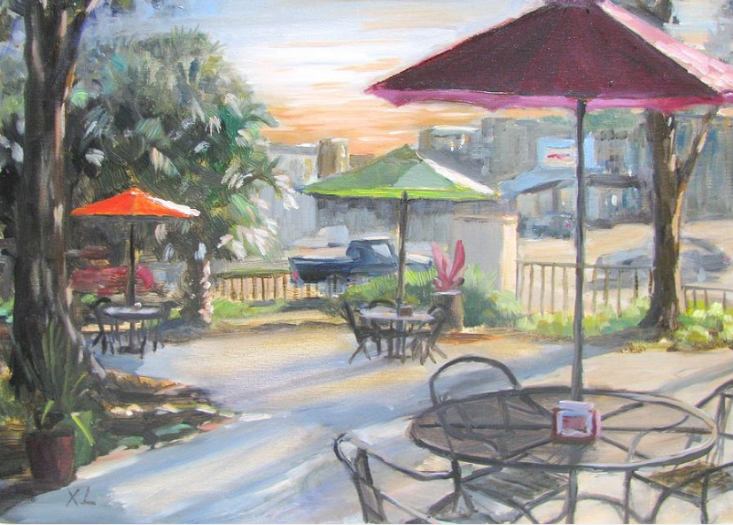 Xiao Li Art: Sweet Berry Cafe. Xiao Li's art is featured at SIMED.