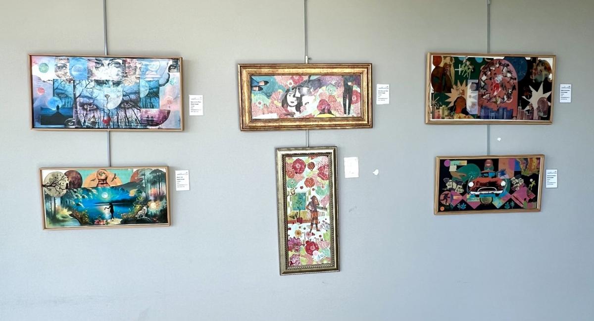 Six pieces of artwork