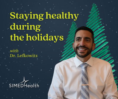 A stylish tip on staying healthy throughout the holidays