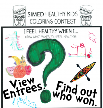 Winners of Healthy Kids coloring contest announced.